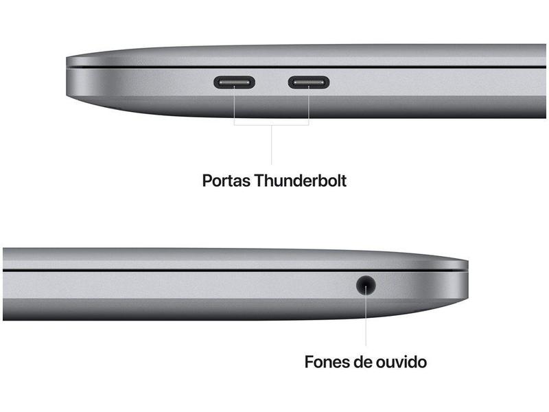 Apple Macbook Pro 13,3” M2 8GB RAM - 512GB SSD Cinza-espacial